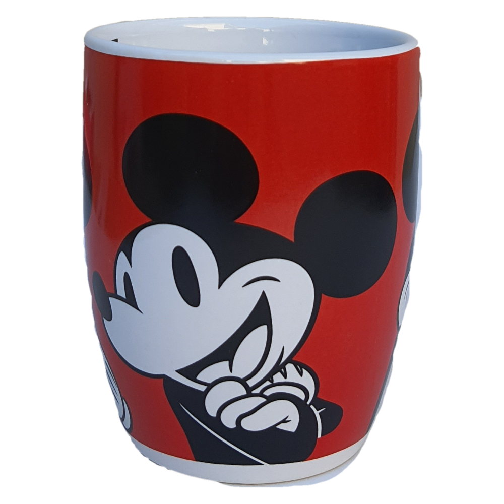 TAZZA MUG MICKEY MOUSE DISNEY TOPOLINO CERAMICA CONICA ML. 340 CON CONFEZIONE - WD21445/1