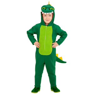 COSTUME VESTITO ABITO TRAVESTIMENTO CARNEVALE BAMBINO DRAGO DINOSAURO