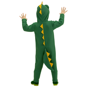 COSTUME VESTITO ABITO TRAVESTIMENTO CARNEVALE BAMBINO DRAGO DINOSAURO