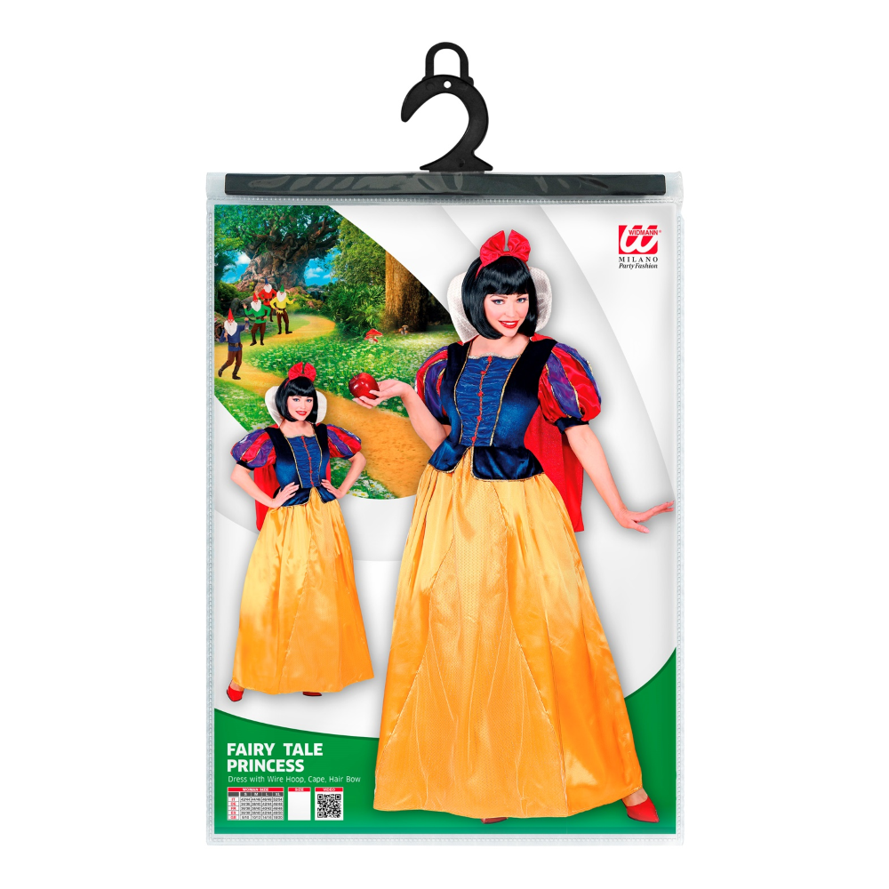 COSTUME VESTITO ABITO TRAVESTIMENTO CARNEVALE ADULTO - PRINCIPESSA DELLE FIABE - 0944