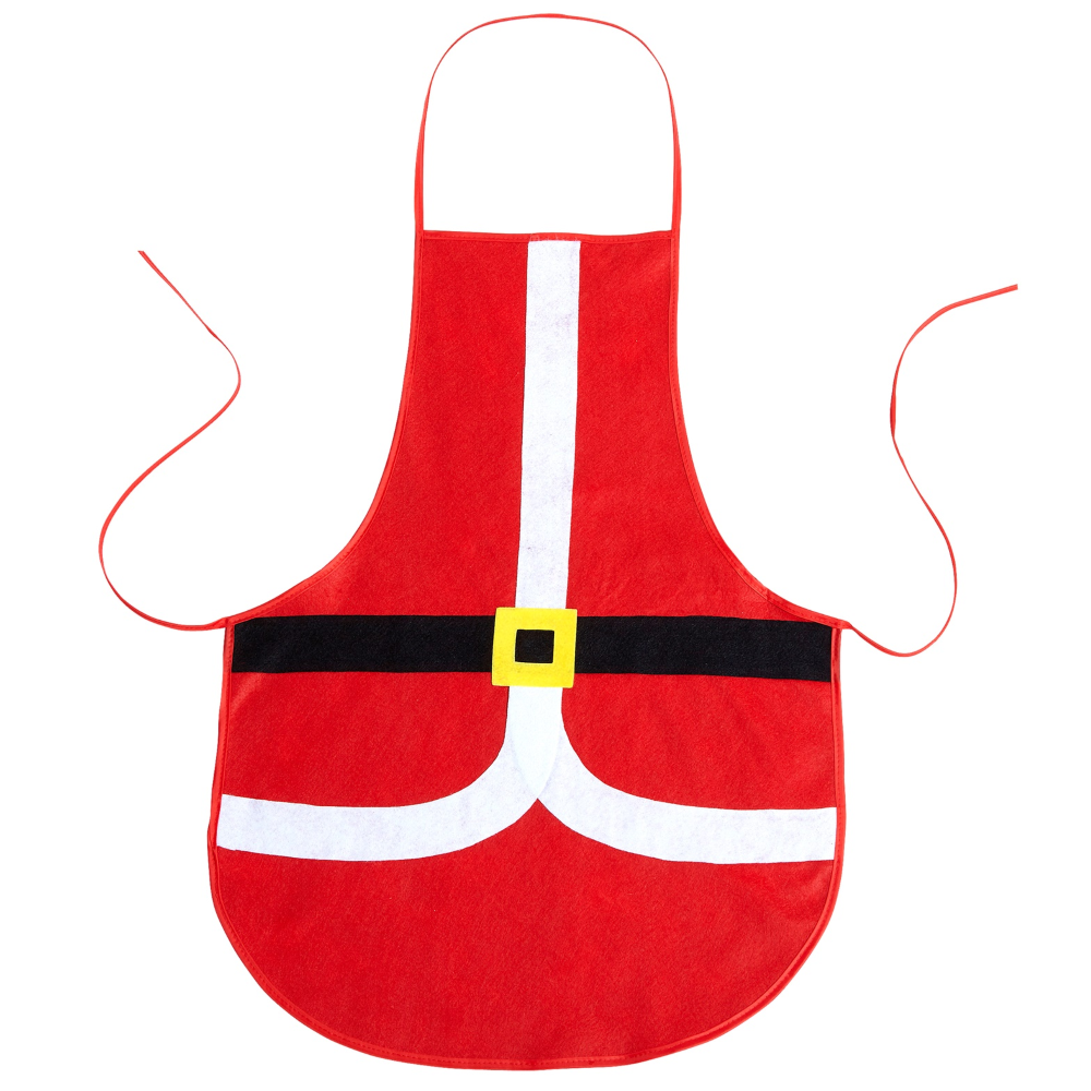 GREMBIULE BABBO NATALE ACCESSORI VESTITO TRAVESTIMENTO CARNEVALE - 08168