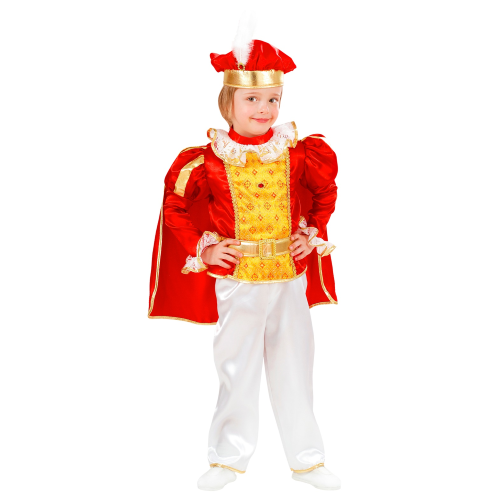 COSTUME VESTITO ABITO TRAVESTIMENTO CARNEVALE BAMBINO PRINCIPE DELLE FIABE