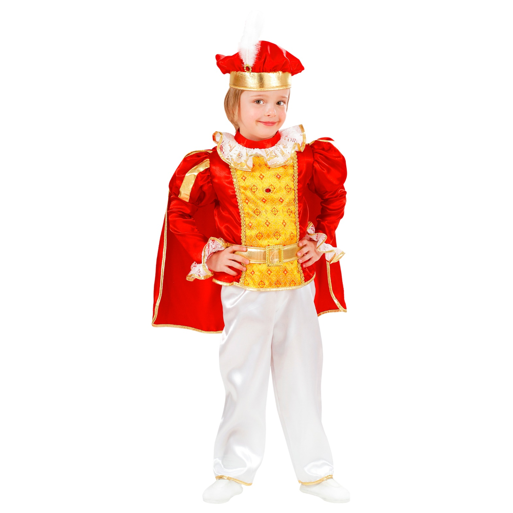 COSTUME VESTITO ABITO TRAVESTIMENTO CARNEVALE BAMBINO PRINCIPE DELLE FIABE