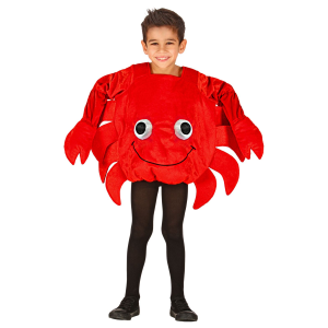 COSTUME VESTITO ABITO TRAVESTIMENTO CARNEVALE GRANCHIO COSTUME 2/5 ANNI - 0162