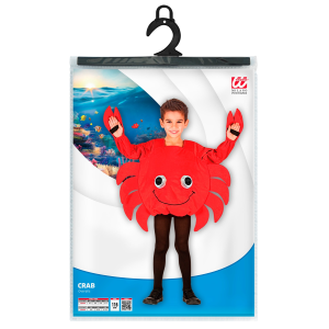 COSTUME VESTITO ABITO TRAVESTIMENTO CARNEVALE GRANCHIO COSTUME 2/5 ANNI - 0162