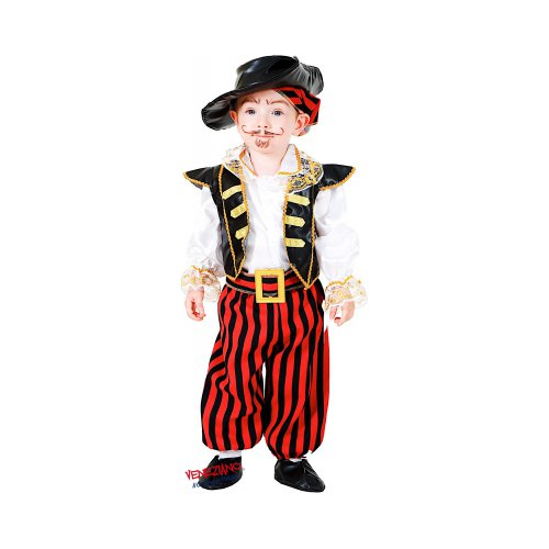 VESTITO CARNEVALE PIRATA DEI CARAIBI COSTUME TRAVESTIMENTO BAMBINO - 2926