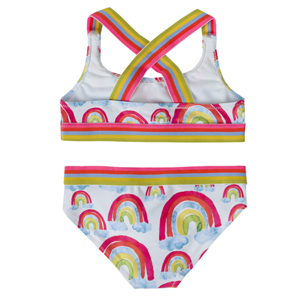 COSTUME MARE BIKINI UBS2 2 PEZZI BAMBINA RAGAZZA TAGLIE 4/16 ANNI - E216303