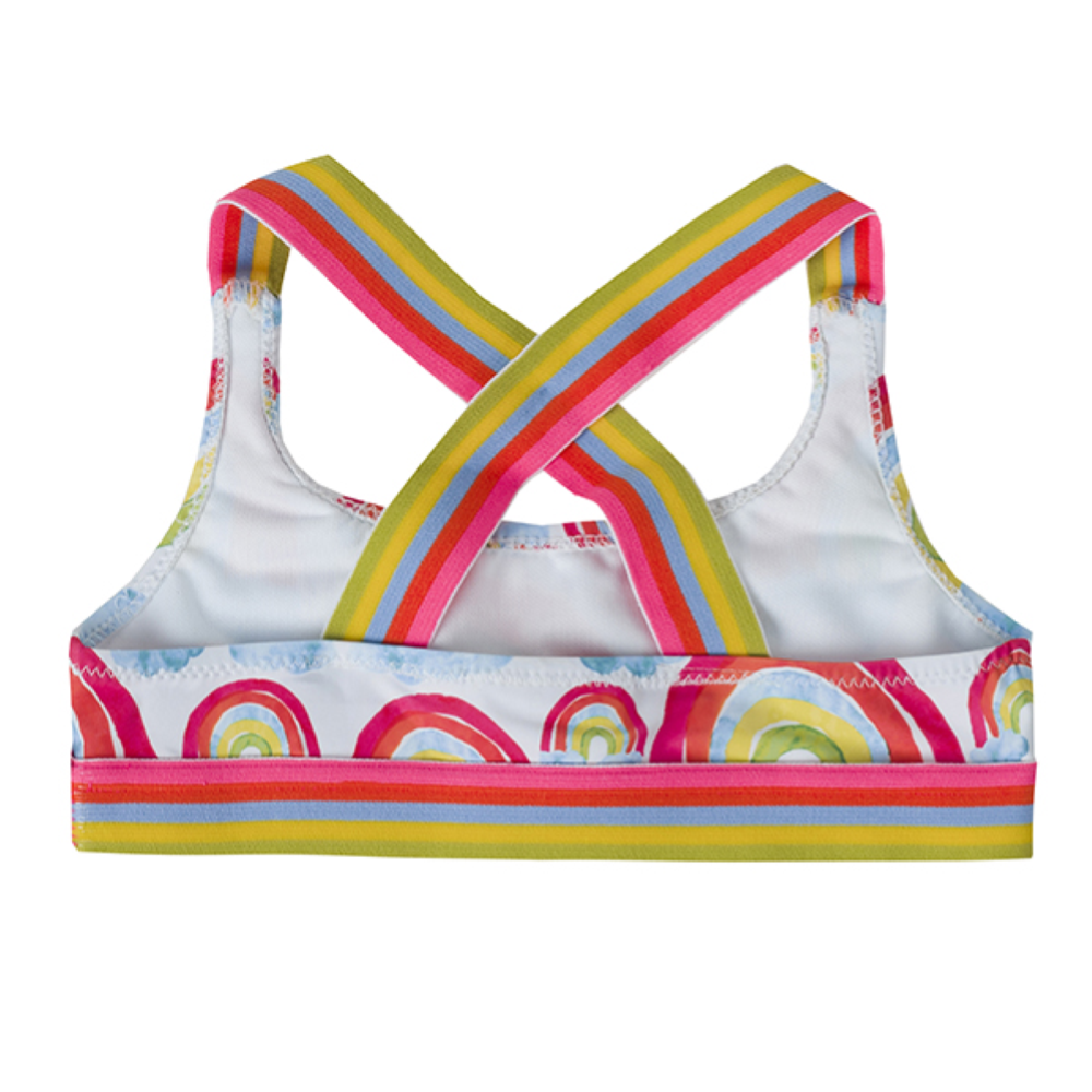 COSTUME MARE BIKINI UBS2 2 PEZZI BAMBINA RAGAZZA TAGLIE 4/16 ANNI - E216303