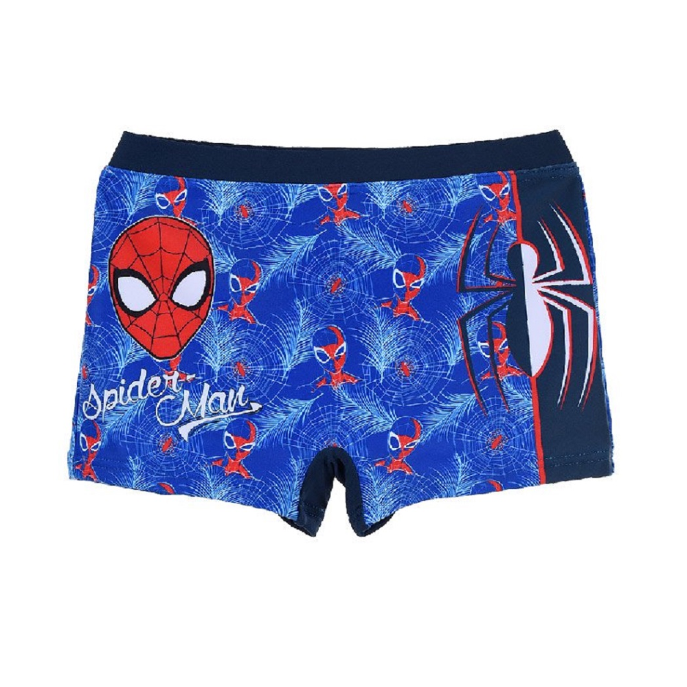 COSTUME MARE SPIDERMAN MARVEL PARIGAMBA PANTALONCINO BAMBINO - UE1888BLU 