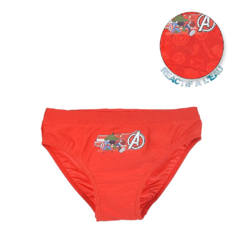 COSTUME MARE AVENGERS MARVEL SLIP MUTANDINA BAMBINO - UE1897ROSSO