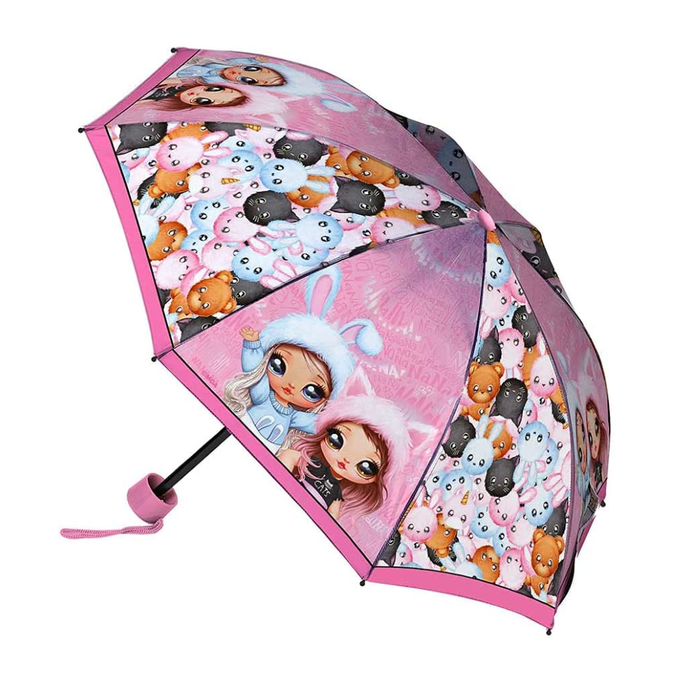 OMBRELLO PIEGHEVOLE NA NA NA SURPRISE 8 RAGGI BAMBINA - B02250MC