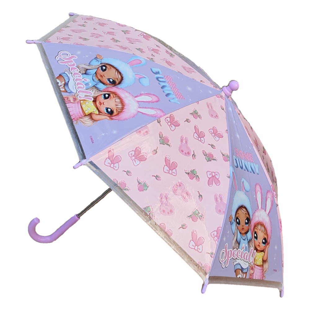OMBRELLO  NA NA NA SURPRISE TRASPARENTE MANUALE 8 RAGGI BAMBINA - B02257MC