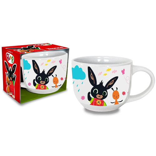 TAZZA LARGA JUMBO BING CONIGLIETTO IN CERAMICA CONFEZIONE REGALO -  Q02164MC