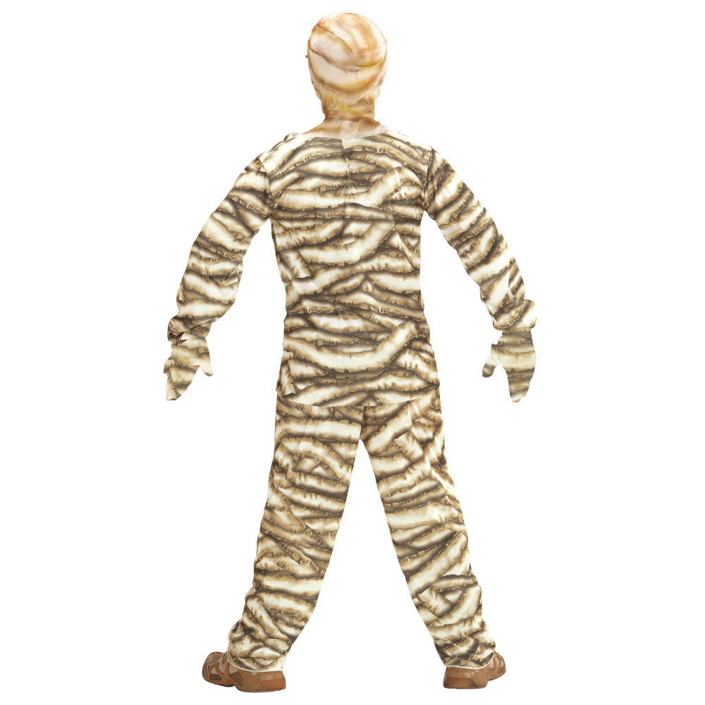 COSTUME VESTITO ABITO TRAVESTIMENTO CARNEVALE HALLOWEEN MUMMIA BAMBINO - 0728