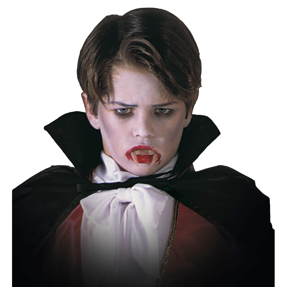 DENTI DA VAMPIRO ACCESSORI HALLOWEEN CARNEVALE COSPLAY - 4089B