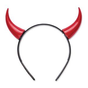 COSTUME CON ACCESSORI DIAVOLO ABITO CORNA TRIDENTE TRAVESTIMENTO HALLOWEEN ADULTO XL - 1174+5483C+5279D