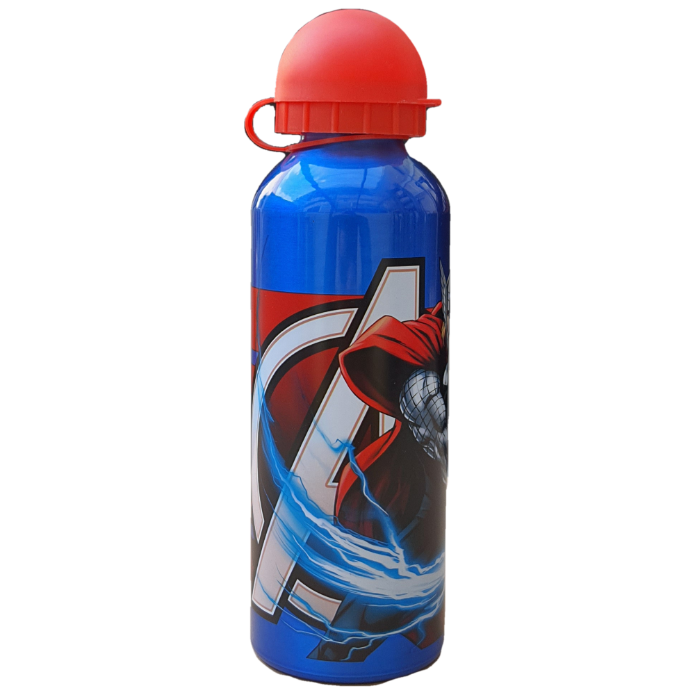 BORRACCIA IN ALLUMINIO AVENGERS MARVEL THOR CON BECCUCCIO E COPERCHIO 500 ML - AV50002/R