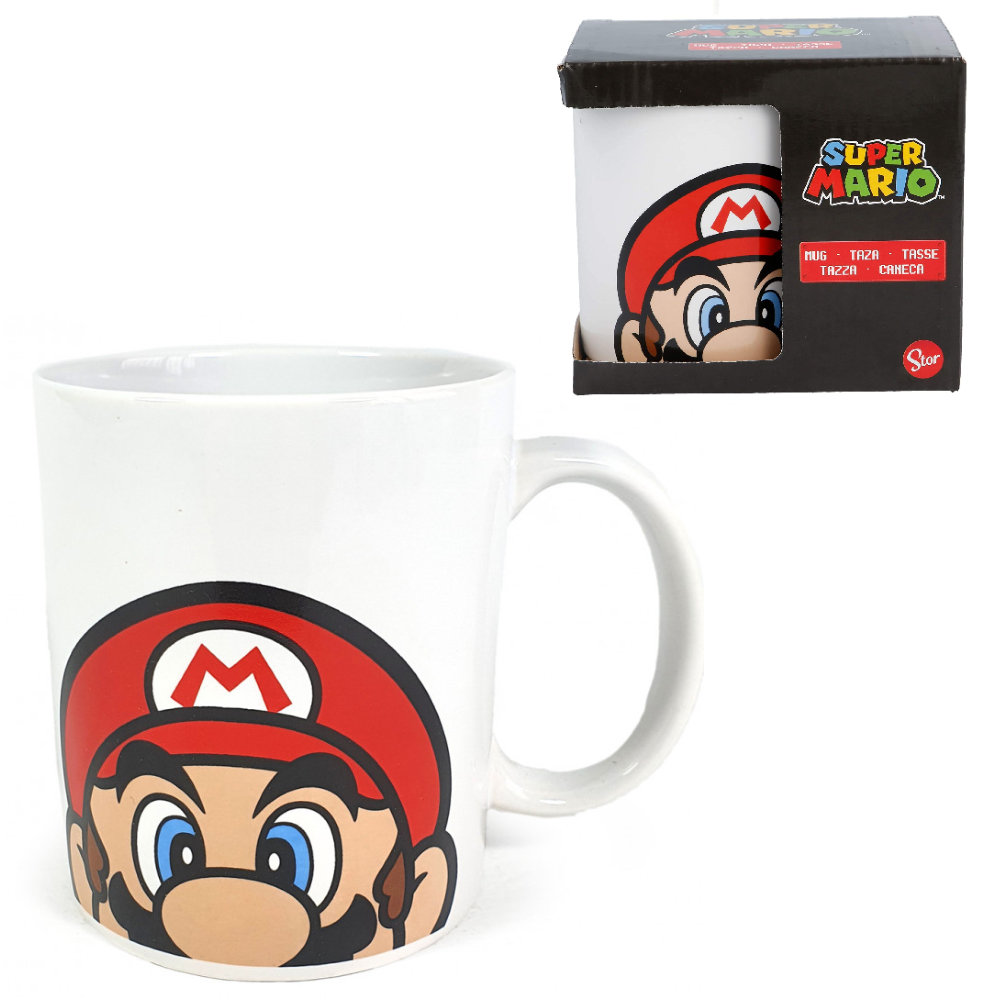 TAZZA MUG SUPER MARIO IN CERAMICA 310 ML IN CONFEZIONE - STSM20051