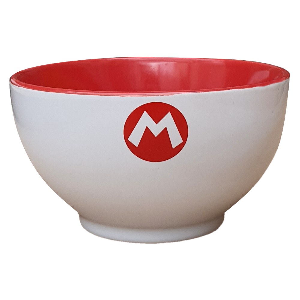 TAZZA LARGA SUPER MARIO CIOTOLA DA COLAZIONE IN CERAMICA 600 ML - STSM386