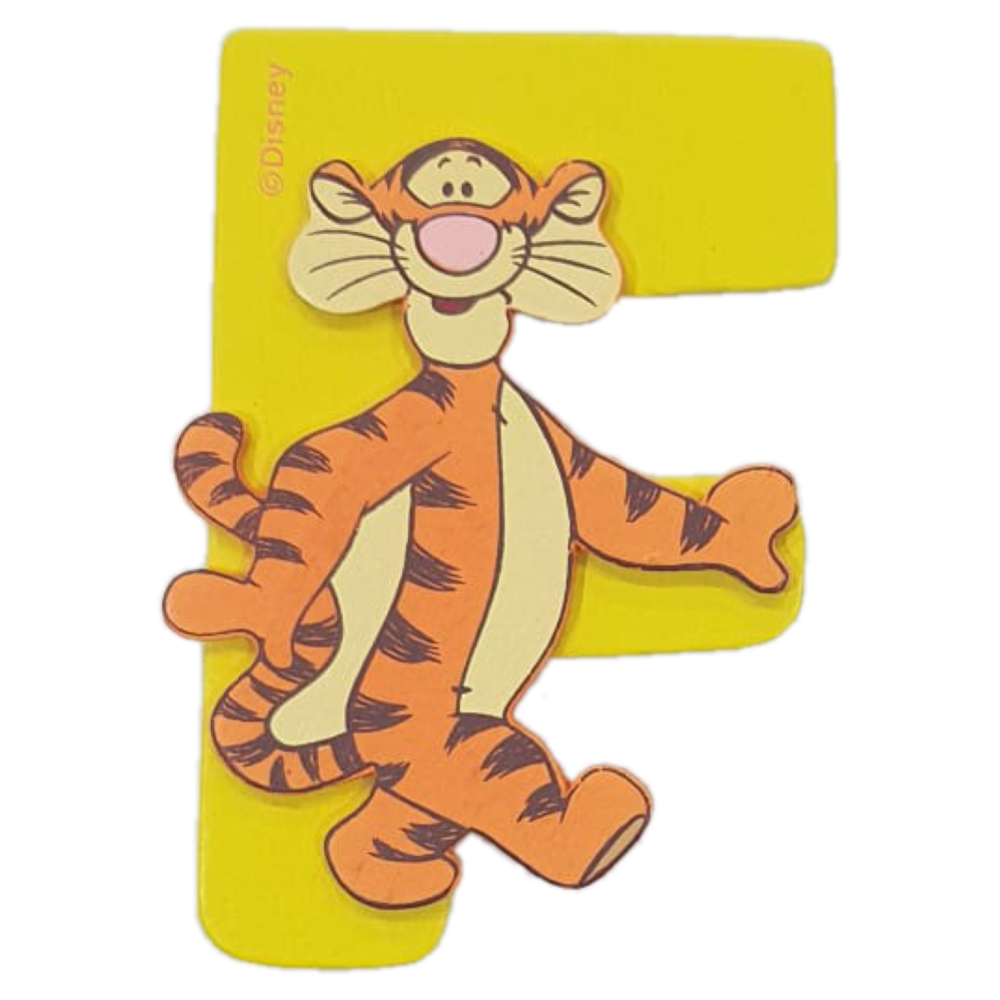 Lettere in legno Disney Winnie The Pooh e Friends 8cm F