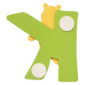 Lettere in legno Disney Winnie The Pooh e Friends 8cm K