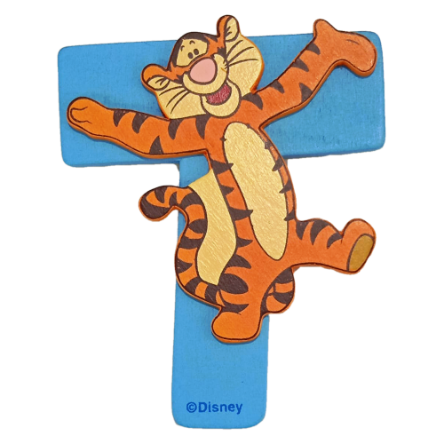 Lettere in legno Disney Winnie The Pooh e Friends 8cm T