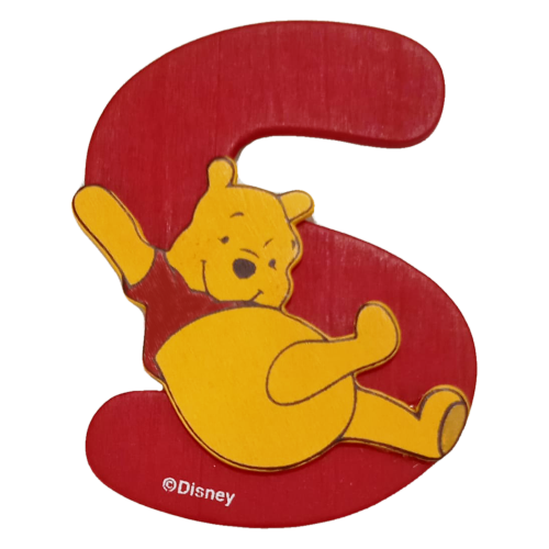 Lettere in legno Disney Winnie The Pooh e Friends 8cm S
