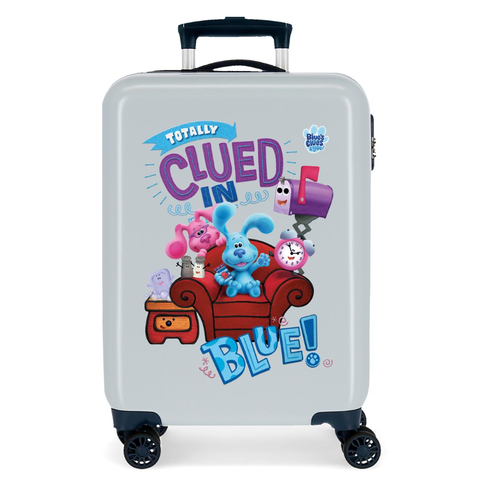 TROLLEY BLUE'S CLUES & YOU VALIGIA DA VIAGGIO CM. 55 IN ABS - 2381726