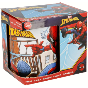 TAZZA MUG SPIDERMAN MARVEL IN CERAMICA 325 ML IN CONFEZIONE - STSP78325