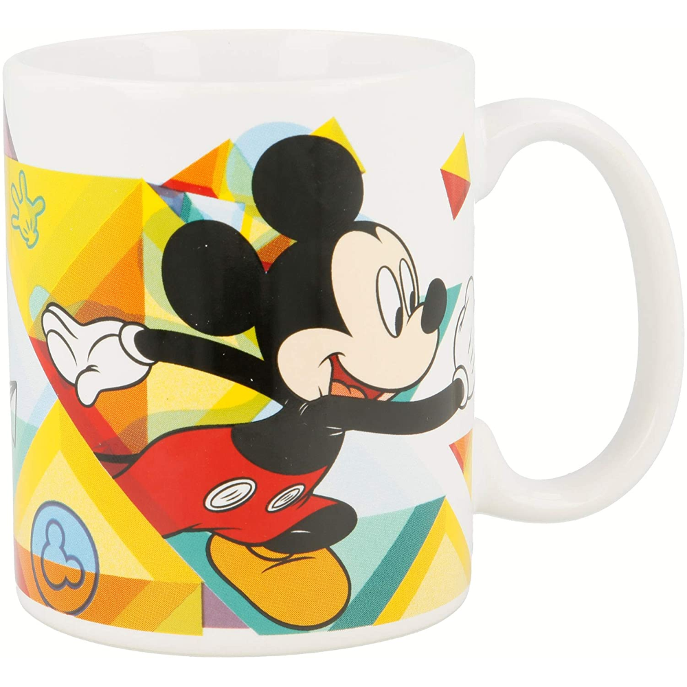 TAZZA MUG MICKEY MOUSE DISNEY TOPOLINO IN CERAMICA 325 ML IN CONFEZIONE - STMK78121