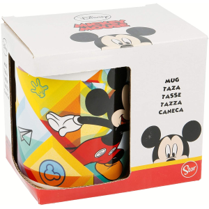 TAZZA MUG MICKEY MOUSE DISNEY TOPOLINO IN CERAMICA 325 ML IN CONFEZIONE - STMK78121