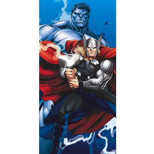 TELO MARE AVENGERS THOR ASCIUGAMANO MARVEL IN MICROCOTONE CM. 140X70 - 50288
