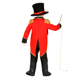 COSTUME CARNEVALE DIRETTORE DI CIRCO BAMBINO ABITO TRAVESTIMENTO - 0969