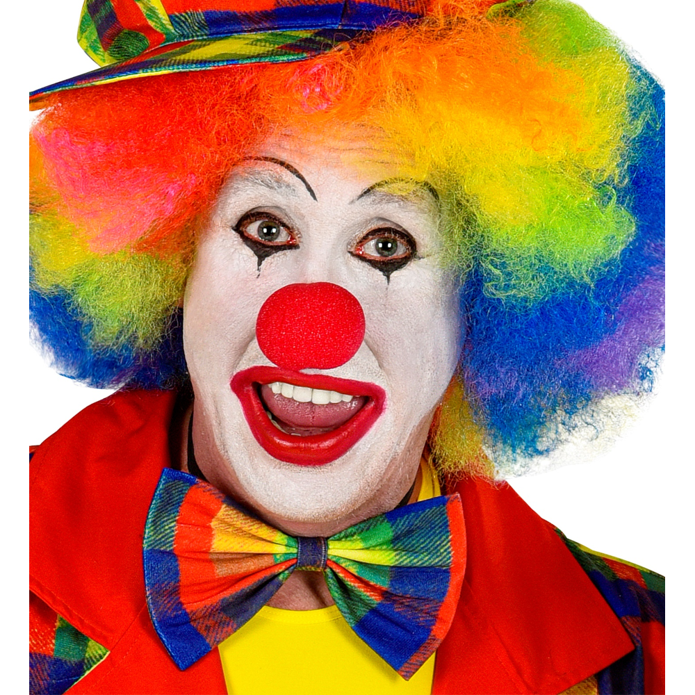 FARFALLINO PAGLIACCIO PAPILLON CLOWN ACCESSORI PER ABITO VESTITO TRAVESTIMENTO CARNEVALE - 48639