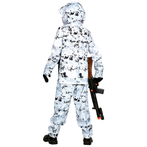VESTITO CARNEVALE + ACCESSORI ARTIC SPECIAL FORCES KALASHNIKOV TRAVESTIMENTO 14/16 ANNI
