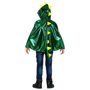 VESTITO CARNEVALE + ACCESSORI DRAGO COSTUME SPADA SCUDO TRAVESTIMENTO (3/5 ANNI)