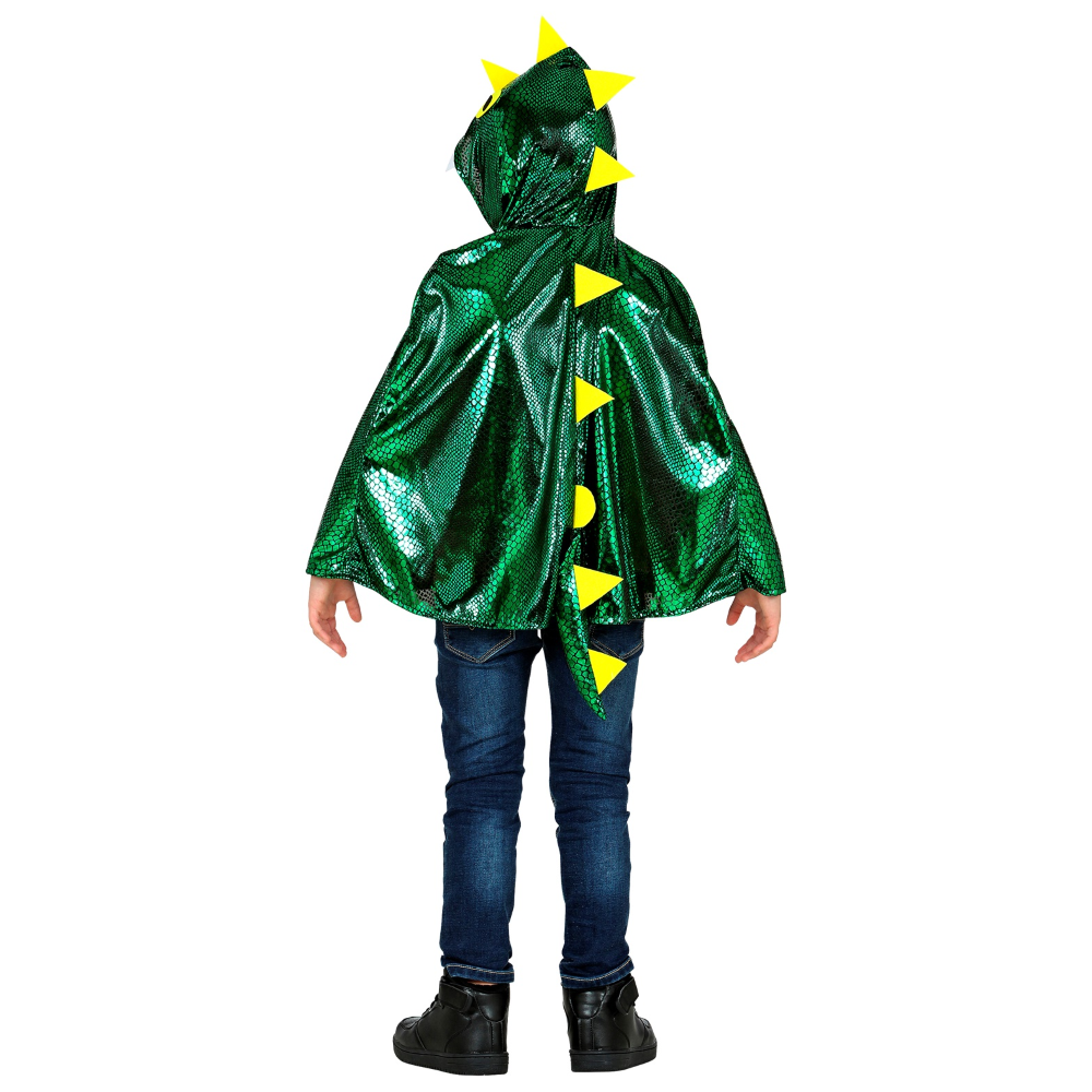 VESTITO CARNEVALE + ACCESSORI DRAGO COSTUME SPADA SCUDO TRAVESTIMENTO (3/5 ANNI)