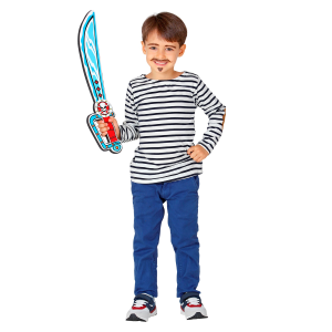 SCIABOLA PIRATA IN SPUGNA ACCESSORI PER ABITO VESTITO CARNEVALE BAMBINO - 97303