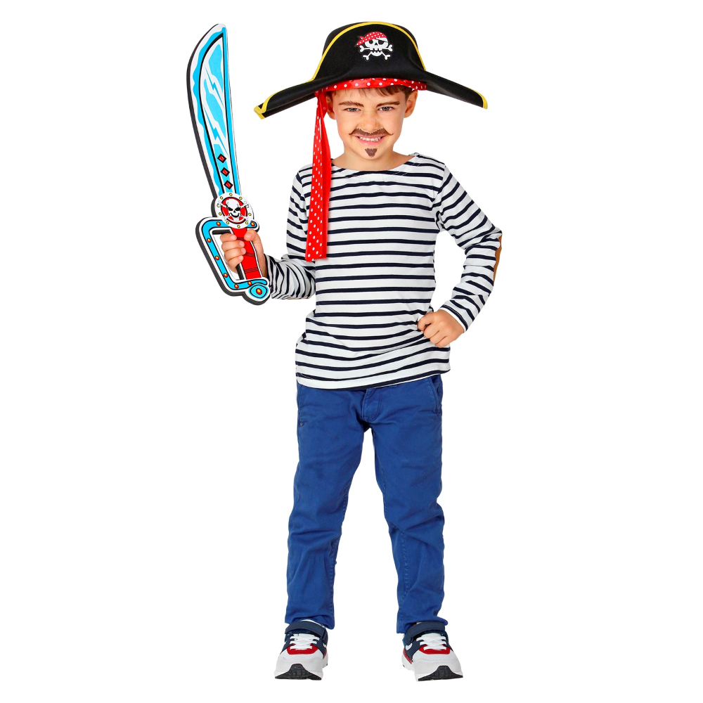 SCIABOLA PIRATA IN SPUGNA ACCESSORI PER ABITO VESTITO CARNEVALE BAMBINO - 97303