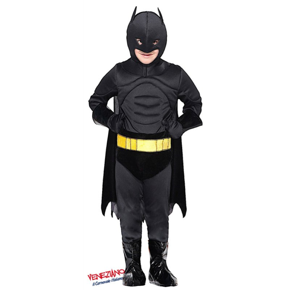 COSTUME VESTITO ABITO TRAVESTIMENTO CARNEVALE BAMBINO CAVALIERE DELLA NOTTE BABY 28014