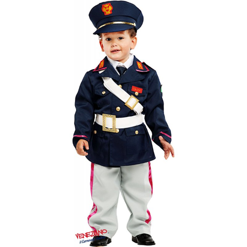 VESTITO CARNEVALE PICCOLO POLIZIOTTO COSTUME TRAVESTIMENTO BAMBINO - 53151