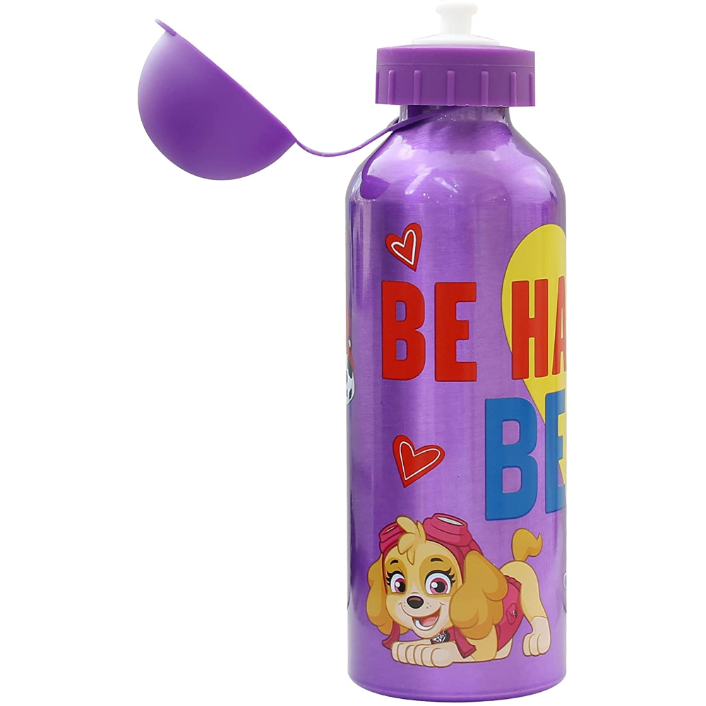BORRACCIA IN ALLUMINIO PAW PATROL CON BECCUCCIO E COPERCHIO 500 ML - PW19760/V