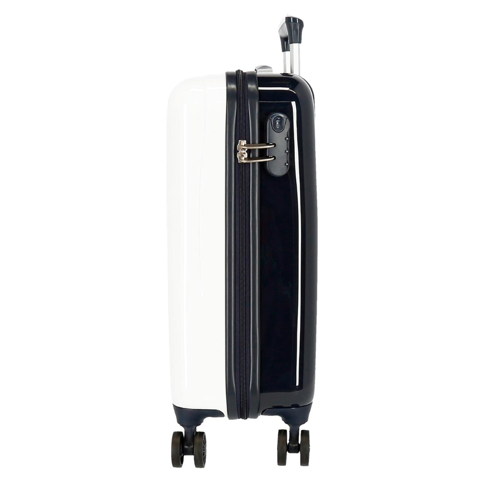 TROLLEY MINNIE DISNEY DA VIAGGIO CM. 55x40x20 BIANCO VALIGIA IN ABS - 3671765