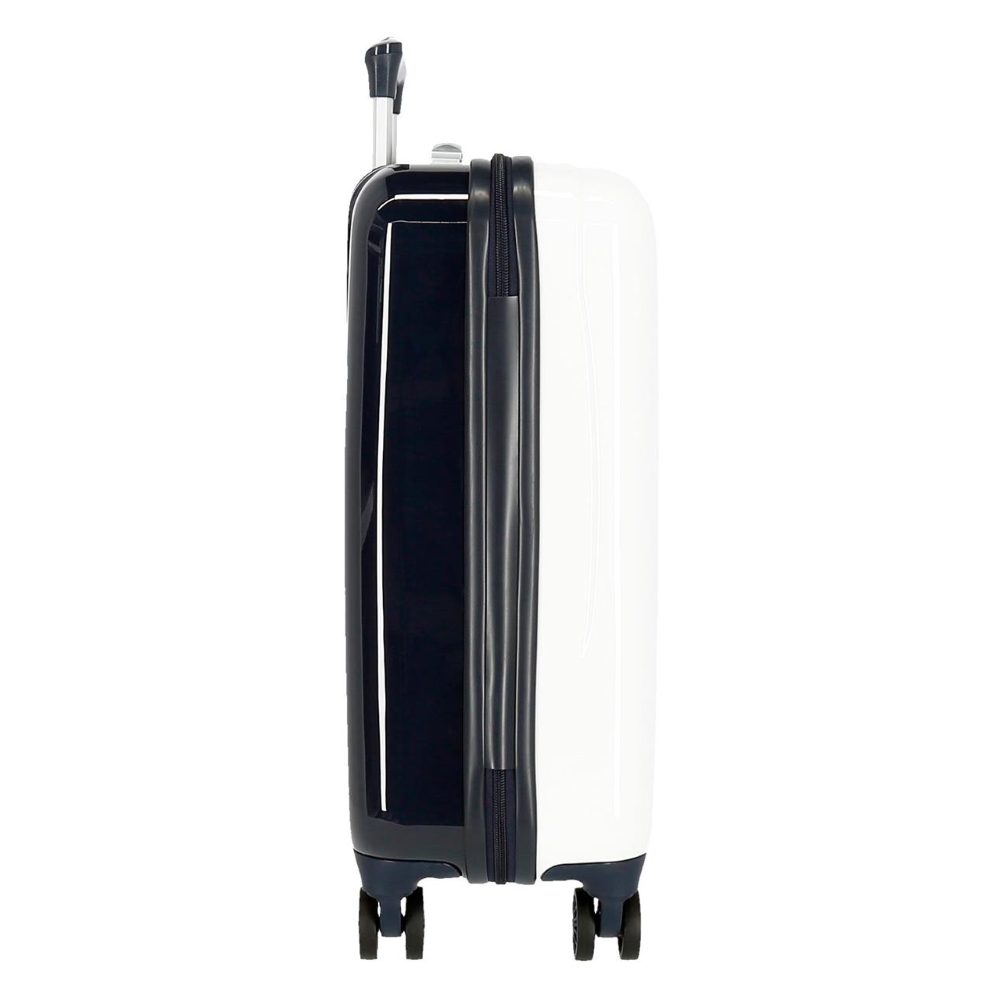 TROLLEY MINNIE DISNEY DA VIAGGIO CM. 55x40x20 BIANCO VALIGIA IN ABS - 3671765