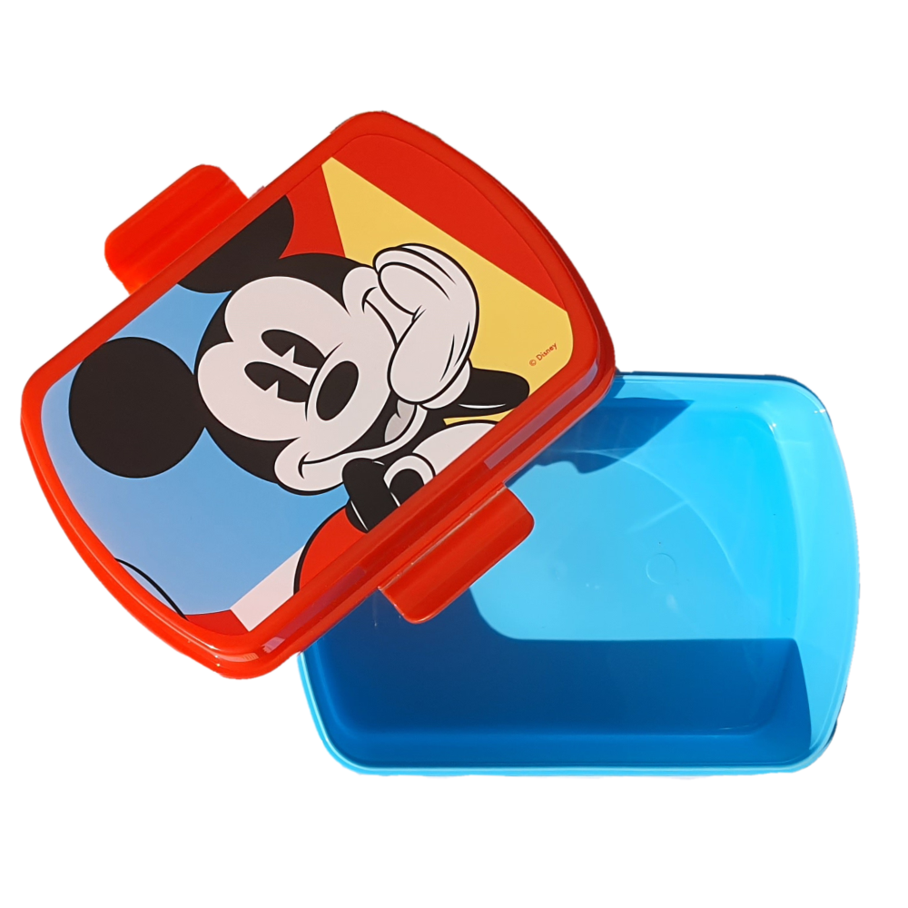 SET MICKEY MOUSE DISNEY TOPOLINO BORRACCIA IN ALLUMINIO + PORTAMERENDA IN CONFEZIONE -  MI50001