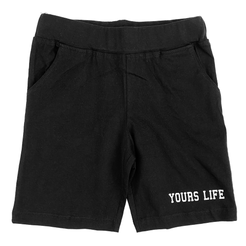 BERMUDA PANTALONCINO YOURS BAMBINO 3/7 ANNI - Y2405NERO