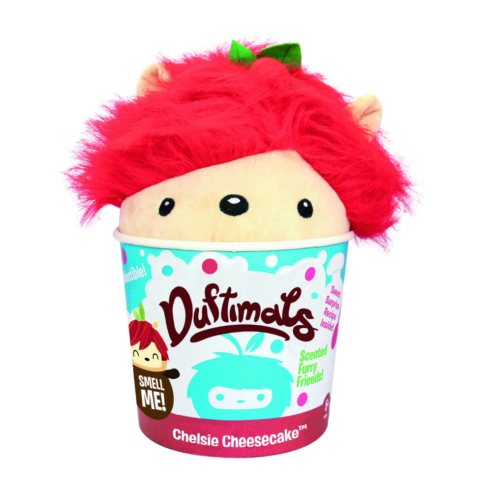 PELUCHE PROFUMATO CHERRY CHELSIE CHEESECAKE AROMA ALLA CILIGIA RICETTA IN CONFEZIONE