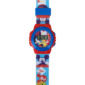 OROLOGIO DA POLSO DIGITALE MICKEY MOUSE DISNEY TOPOLINO IN CONFEZIONE SAGOMATA - WD22135