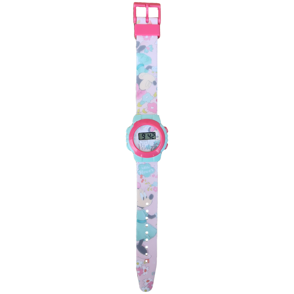 OROLOGIO DA POLSO DIGITALE MINIE DISNEY IN CONFEZIONE SAGOMATA - WD22133