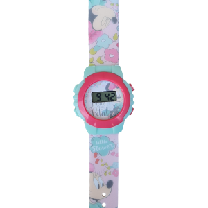OROLOGIO DA POLSO DIGITALE MINIE DISNEY IN CONFEZIONE SAGOMATA - WD22133